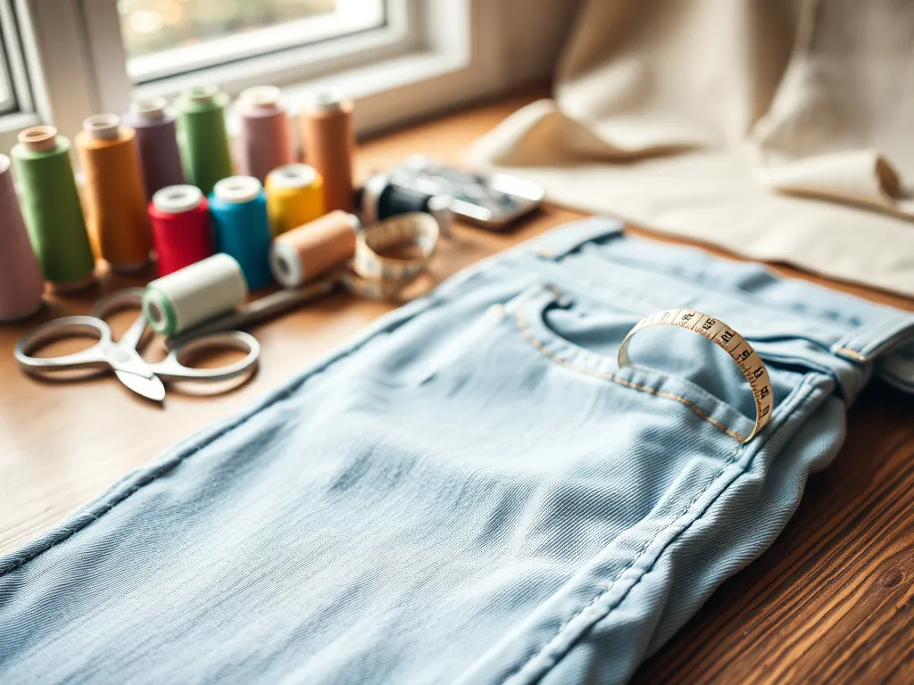 Jak szybko zwęzić spodnie w pasie?