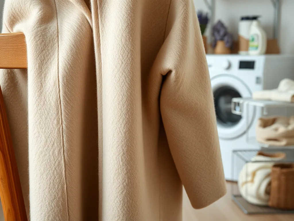Jak prać wełniany płaszcz w pralce?