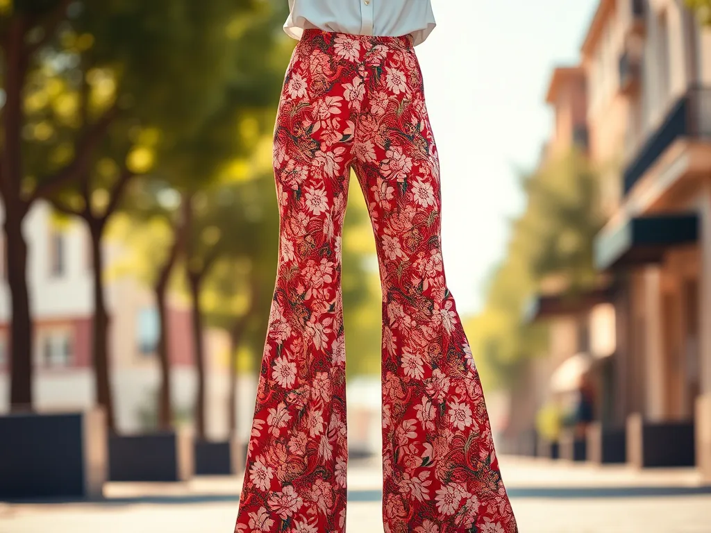 Spodnie flare – co to znaczy?