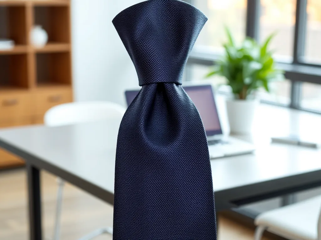 Dokąd powinien sięgać krawat?