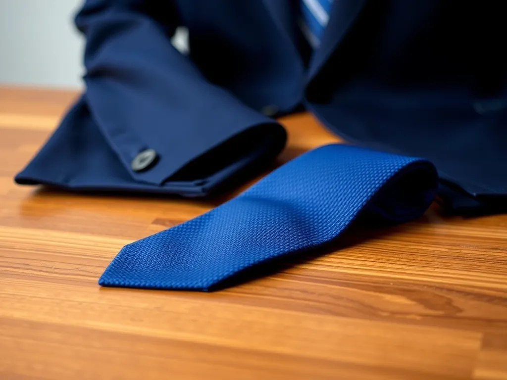 Jaki krawat do niebieskiego garnituru?