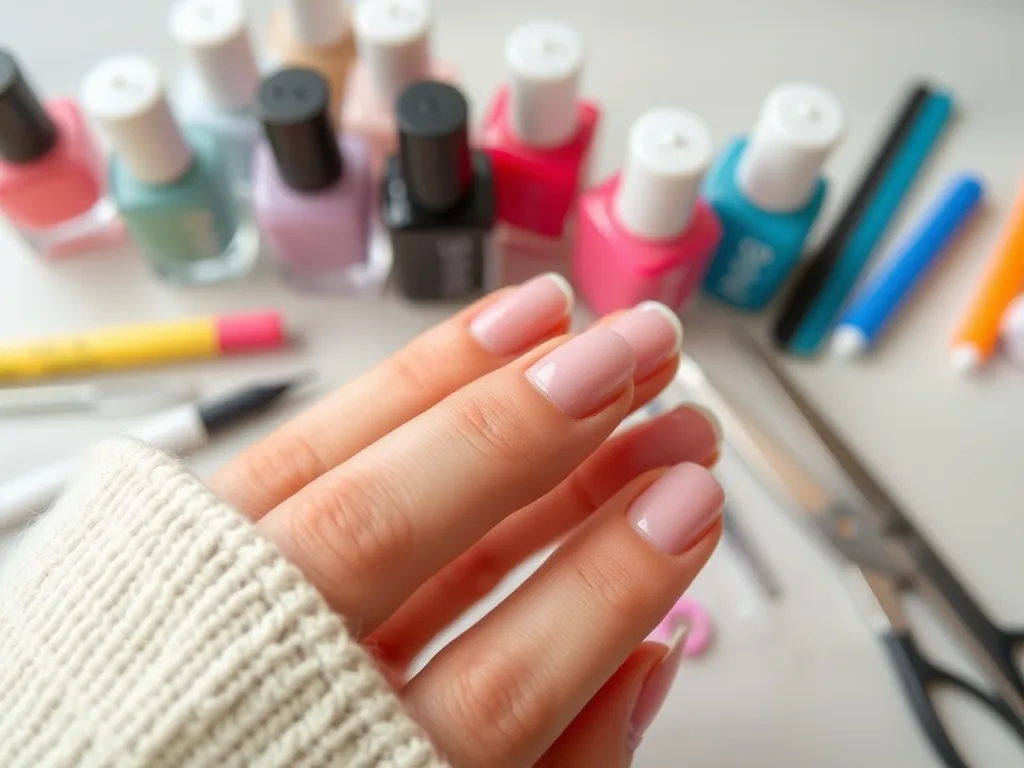 Jak przykleić sztuczne paznokcie?