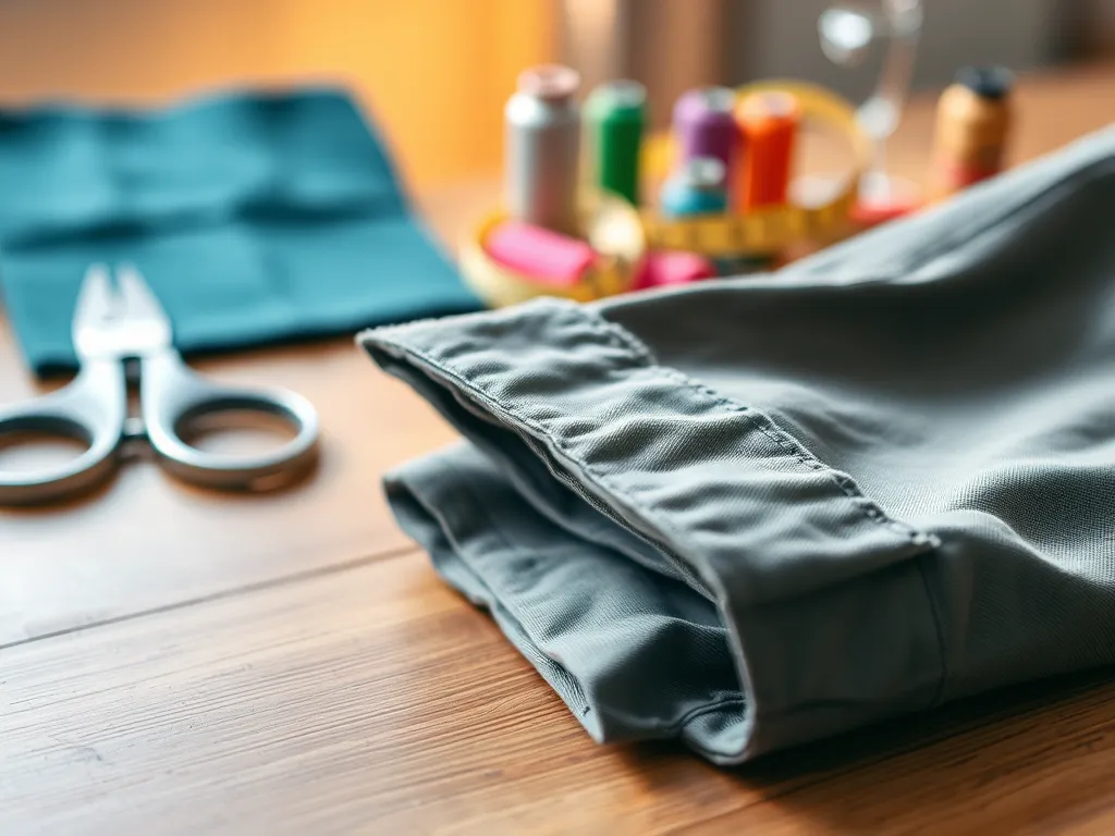 Jak podwinąć za długie spodnie?